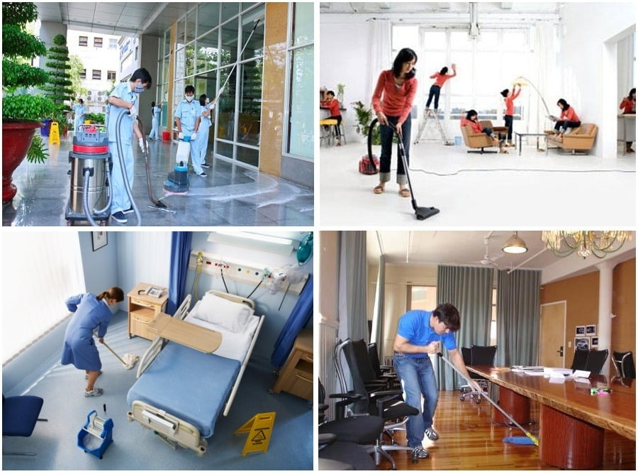 dịch vụ vệ sinh công nghiệp