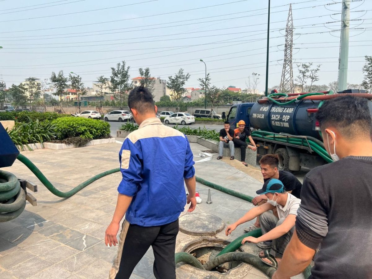 hút bể phốt tỉnh hải dương