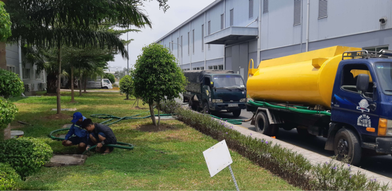 hút bể phốt tại ninh bình 1