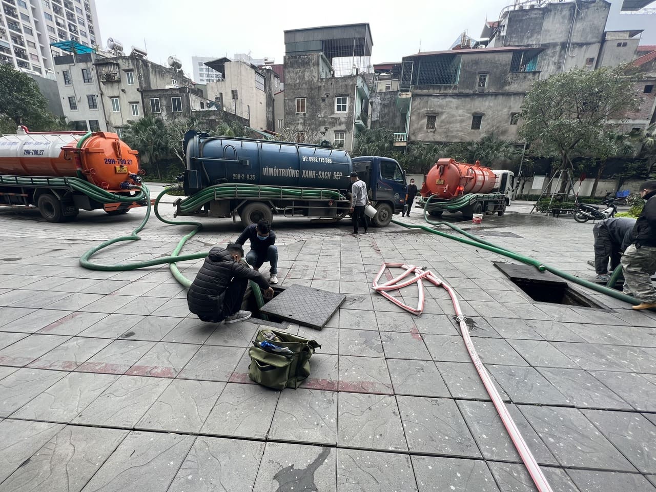 hút bể phốt tại phúc yên